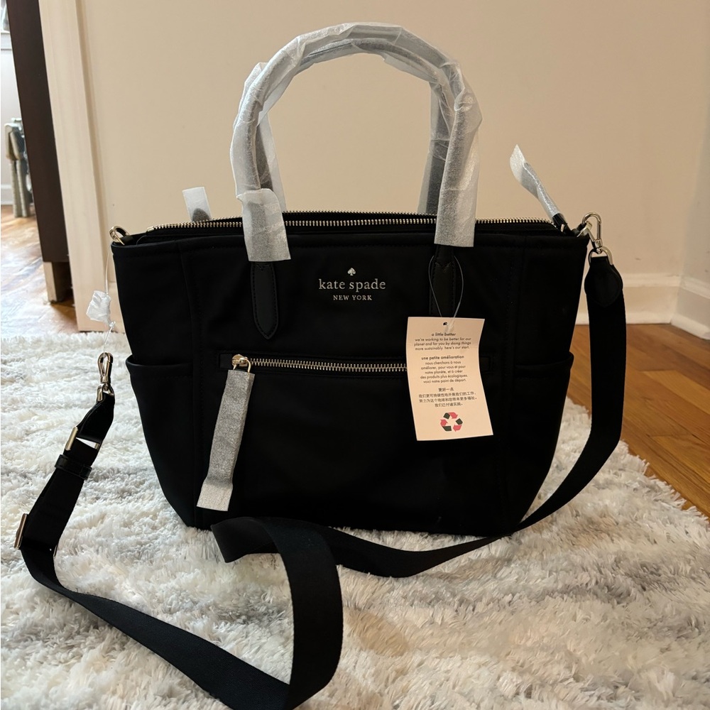 Kate Spade Chelsea satchel medium black NWT